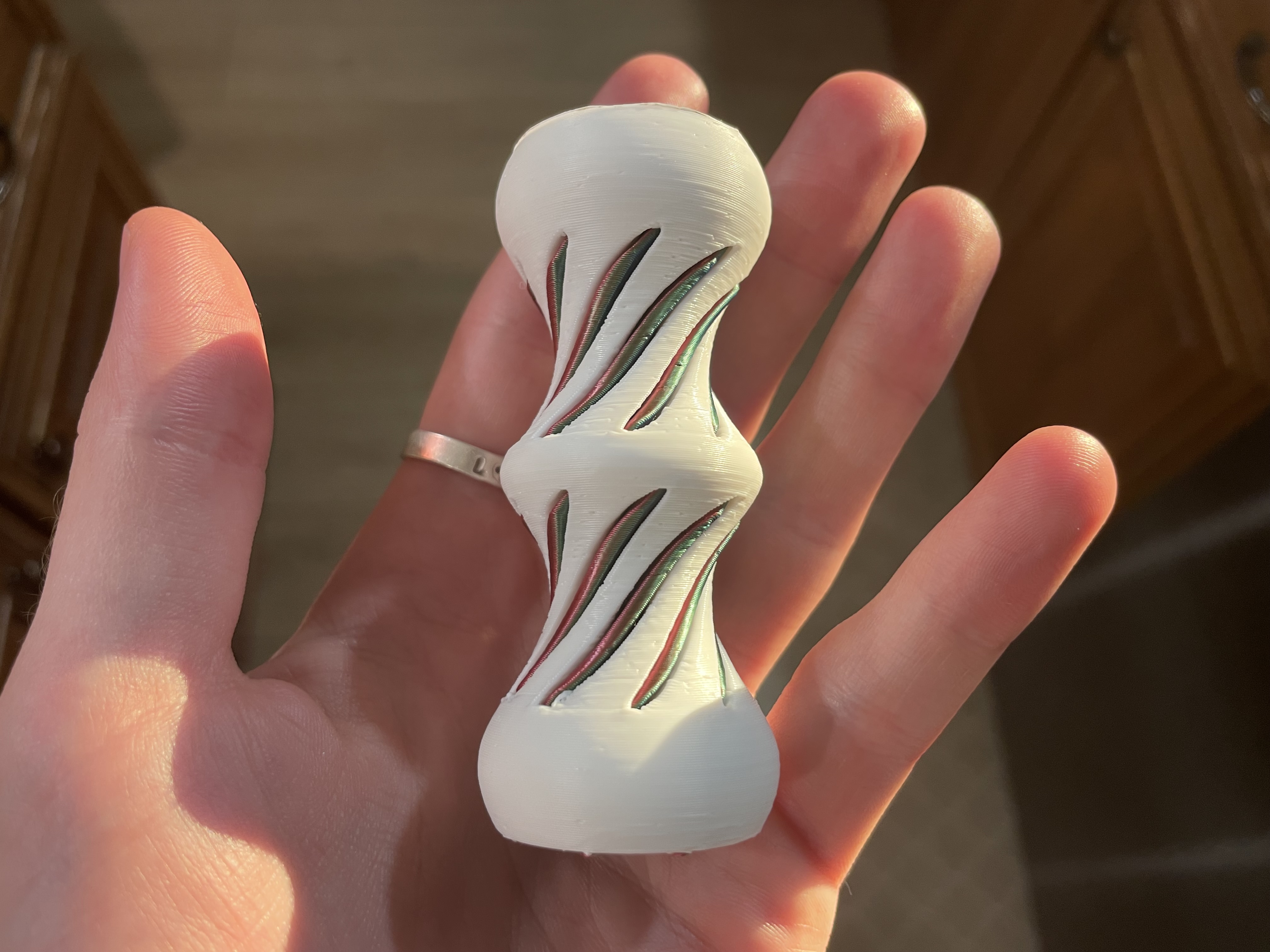 Miniatura 2 do modelo 3D Vortex Spiral Fidget (V2)