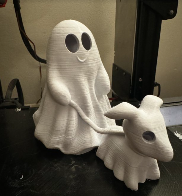 Miniatura 2 do modelo 3D Ghost Walking Dog - Hollow