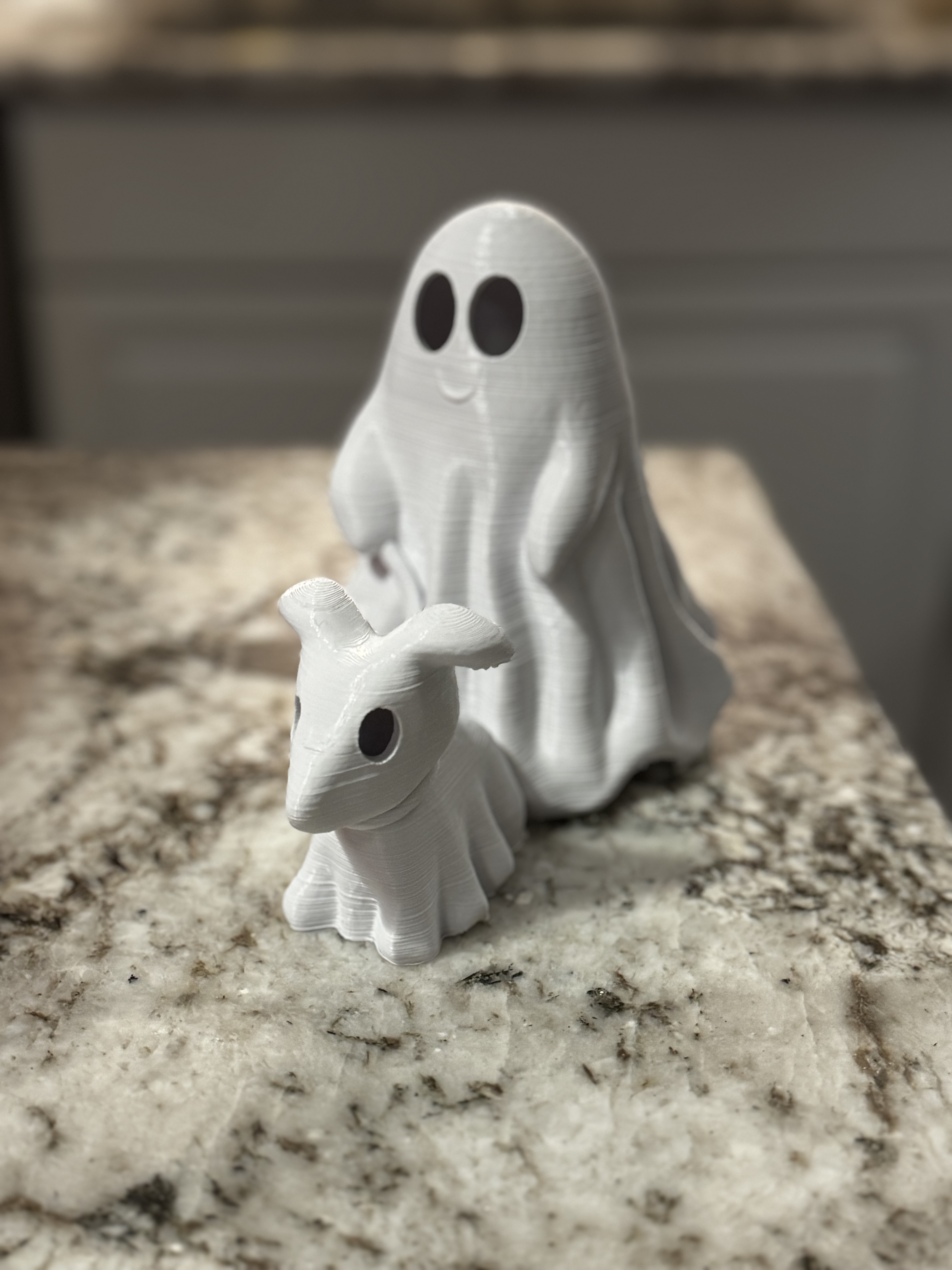 Miniatura 3 do modelo 3D Ghost Walking Dog - Hollow