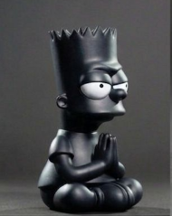 Miniatura 2 do modelo 3D Grumpy Bart Simpson Zen