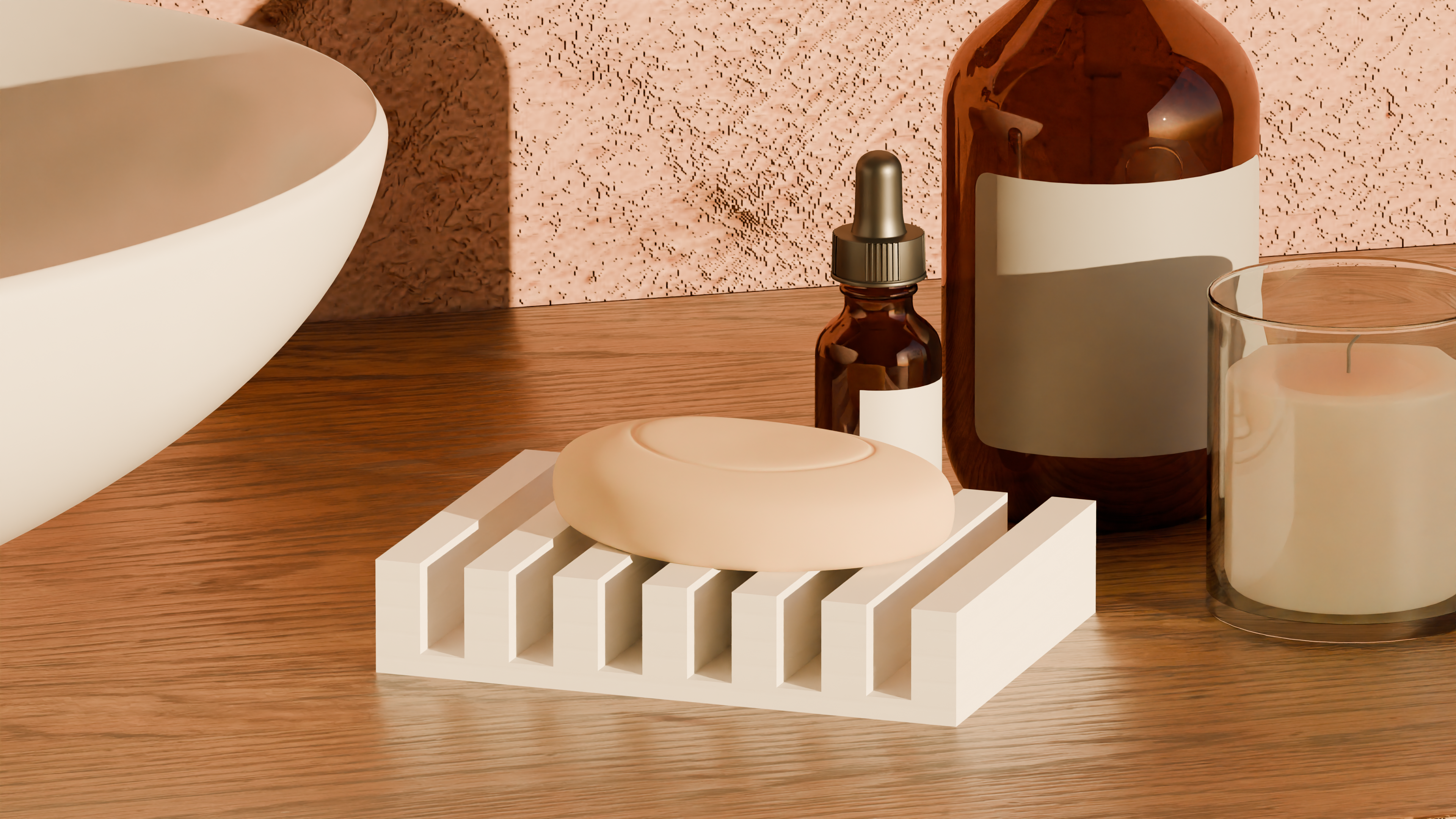 Rough Groove Soap Dish - Home Decoration