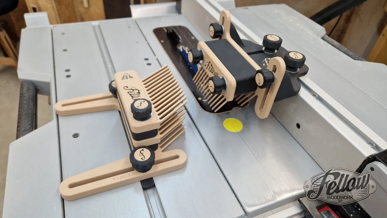 FeatherBoard with tilt for GTS 10 XC by FellowWoodwork