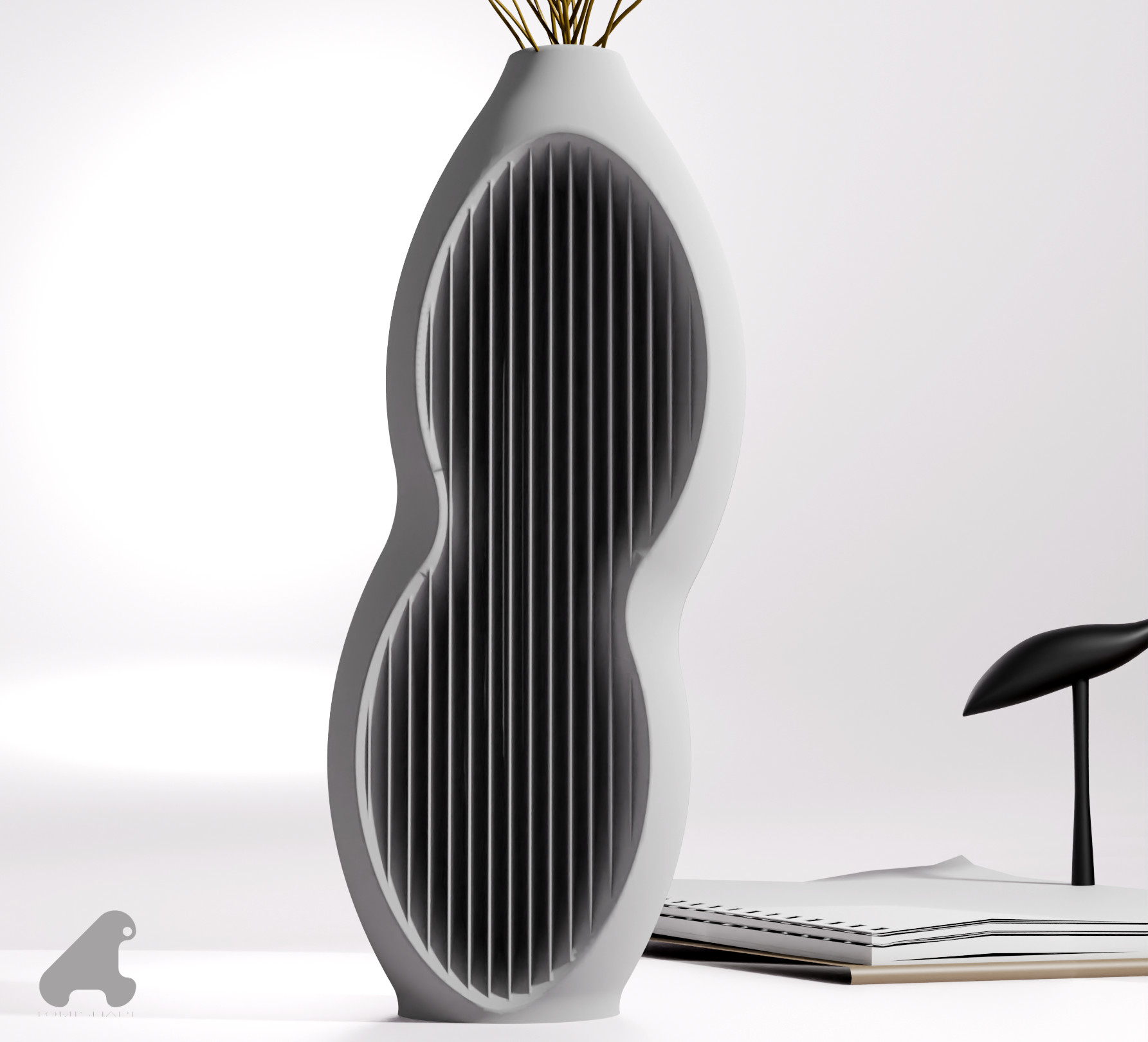vase calandre 3- tomishape