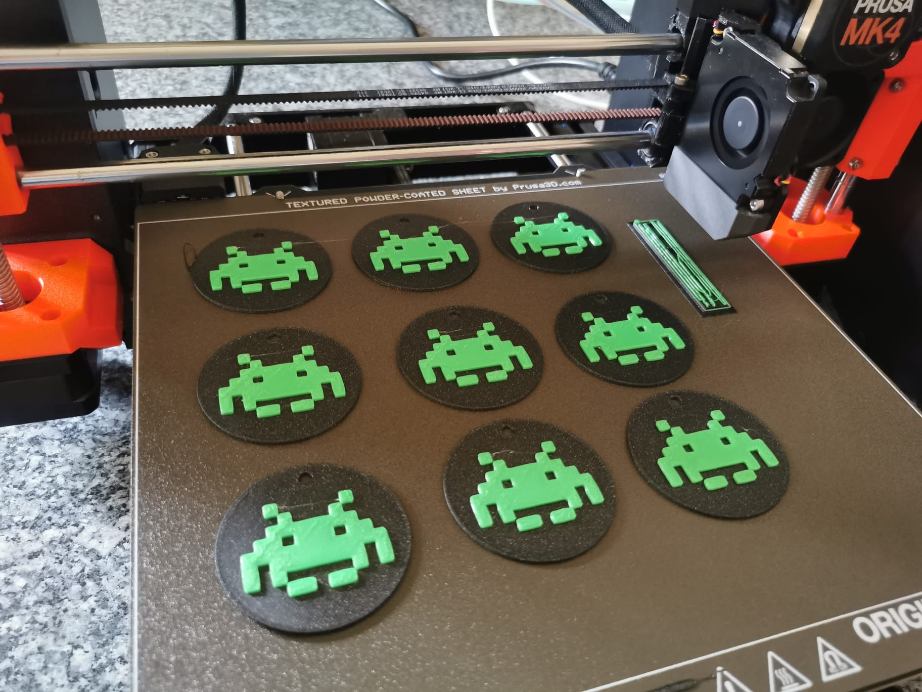 Space Invaders Schlüsselanhänger/keychain