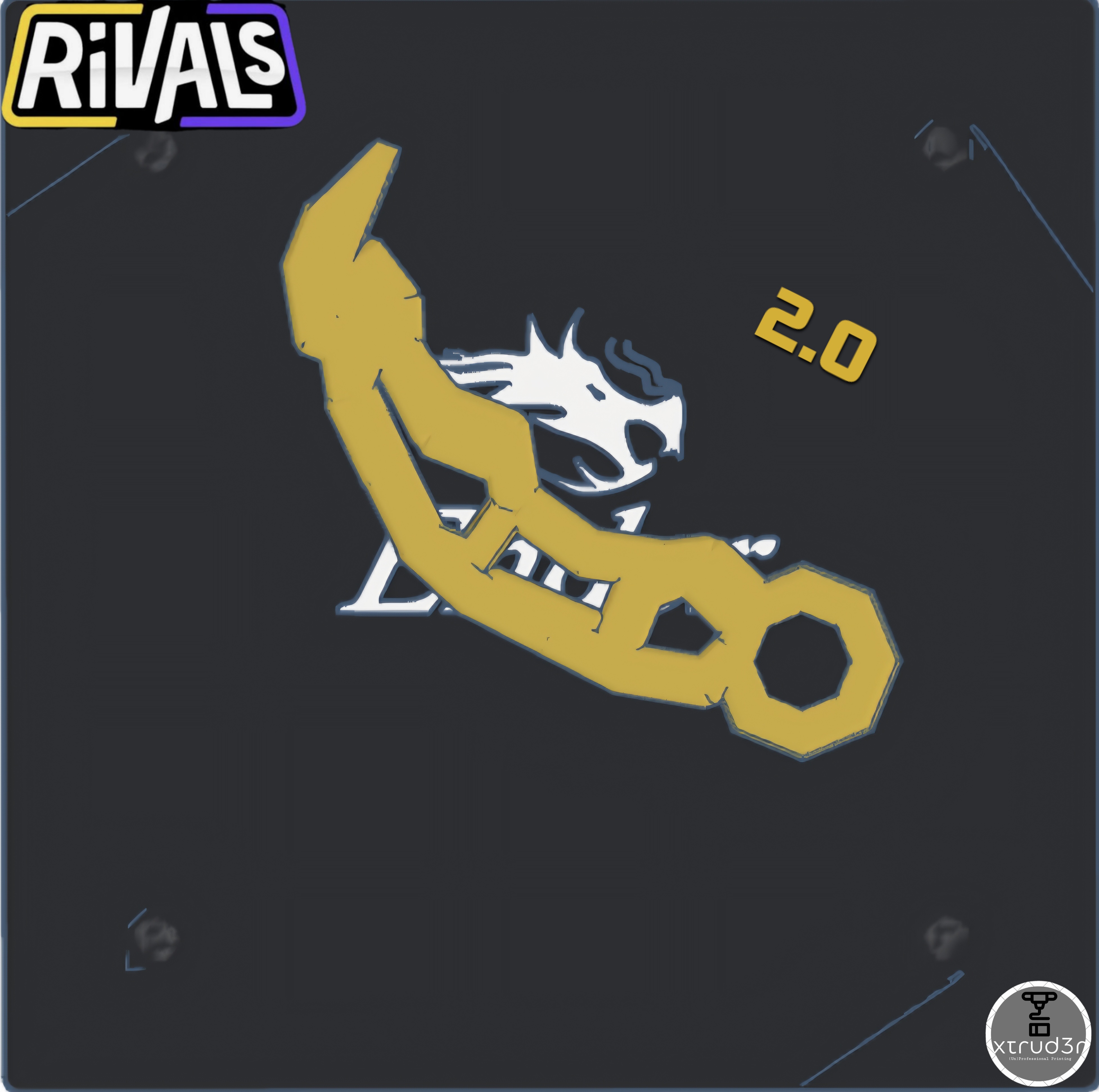 (UPDATED) Roblox Rivals Karambit Keyskin - Kid-Safe
