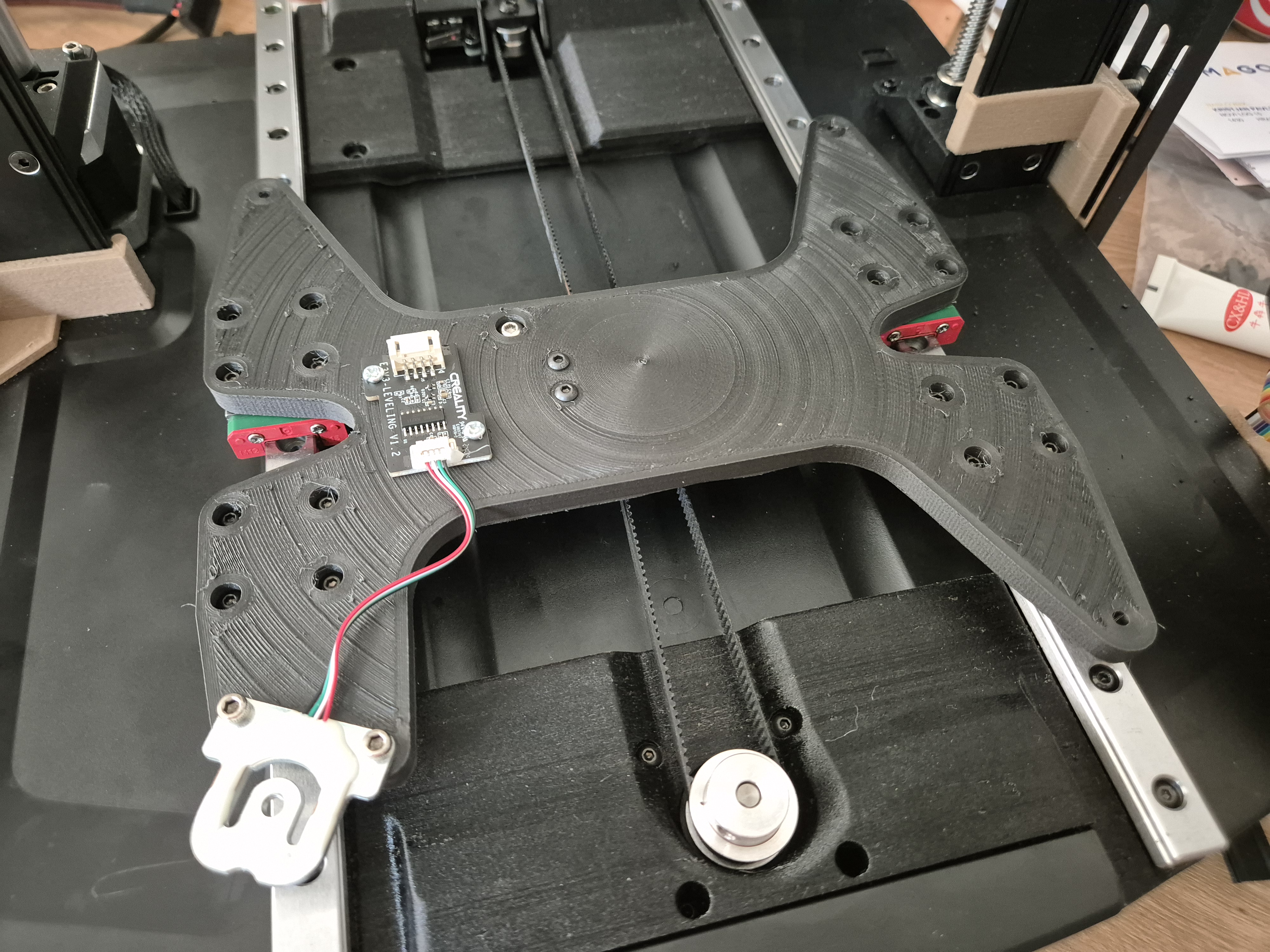 Ender 3 V3 KE hotbed mount plate