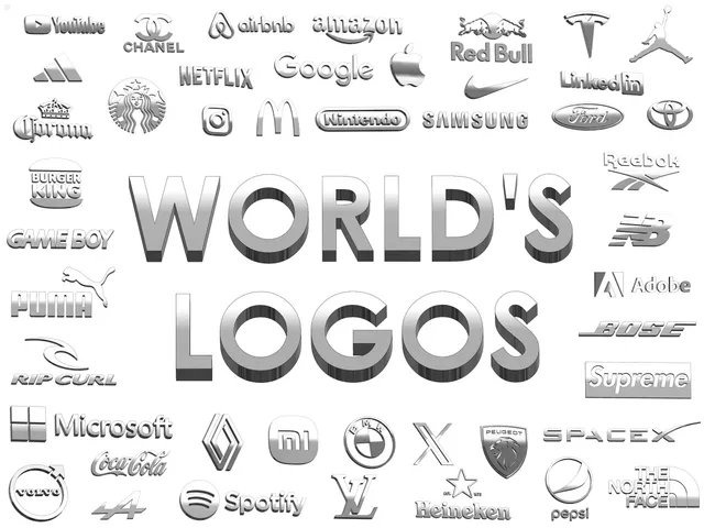 +100 World famous logos (+DXF)