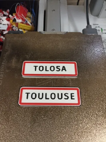 Fridge Magnet Toulouse City