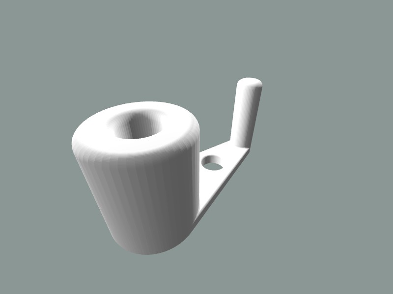 Miniatura 2 do modelo 3D Simple laptop stand