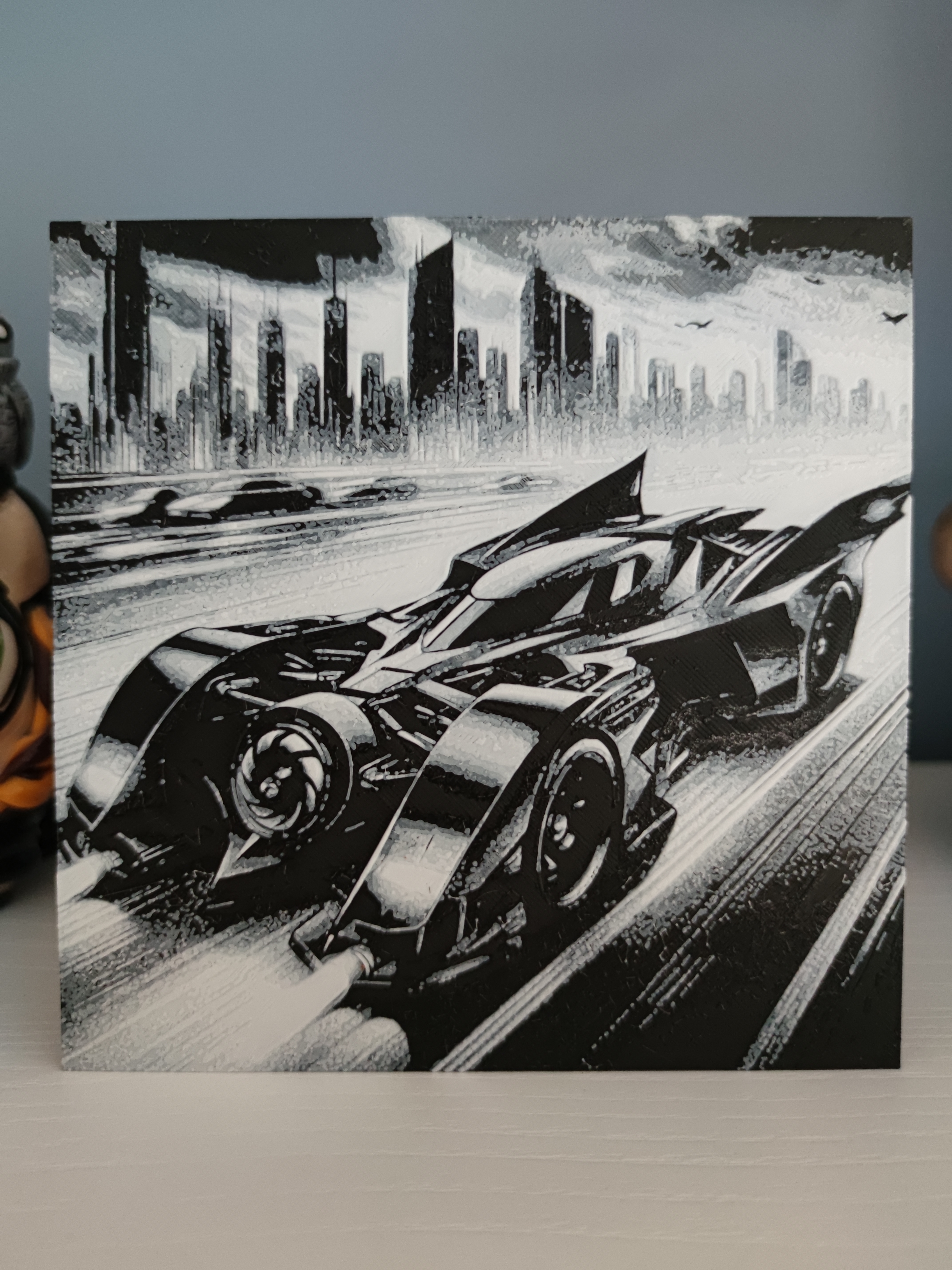 Miniatura 2 do modelo 3D Hueforge Batcar