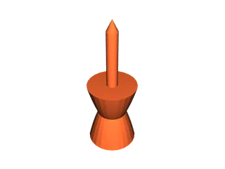 Completely 3d printable pin by Unshodpen85088 | Download free STL model ...