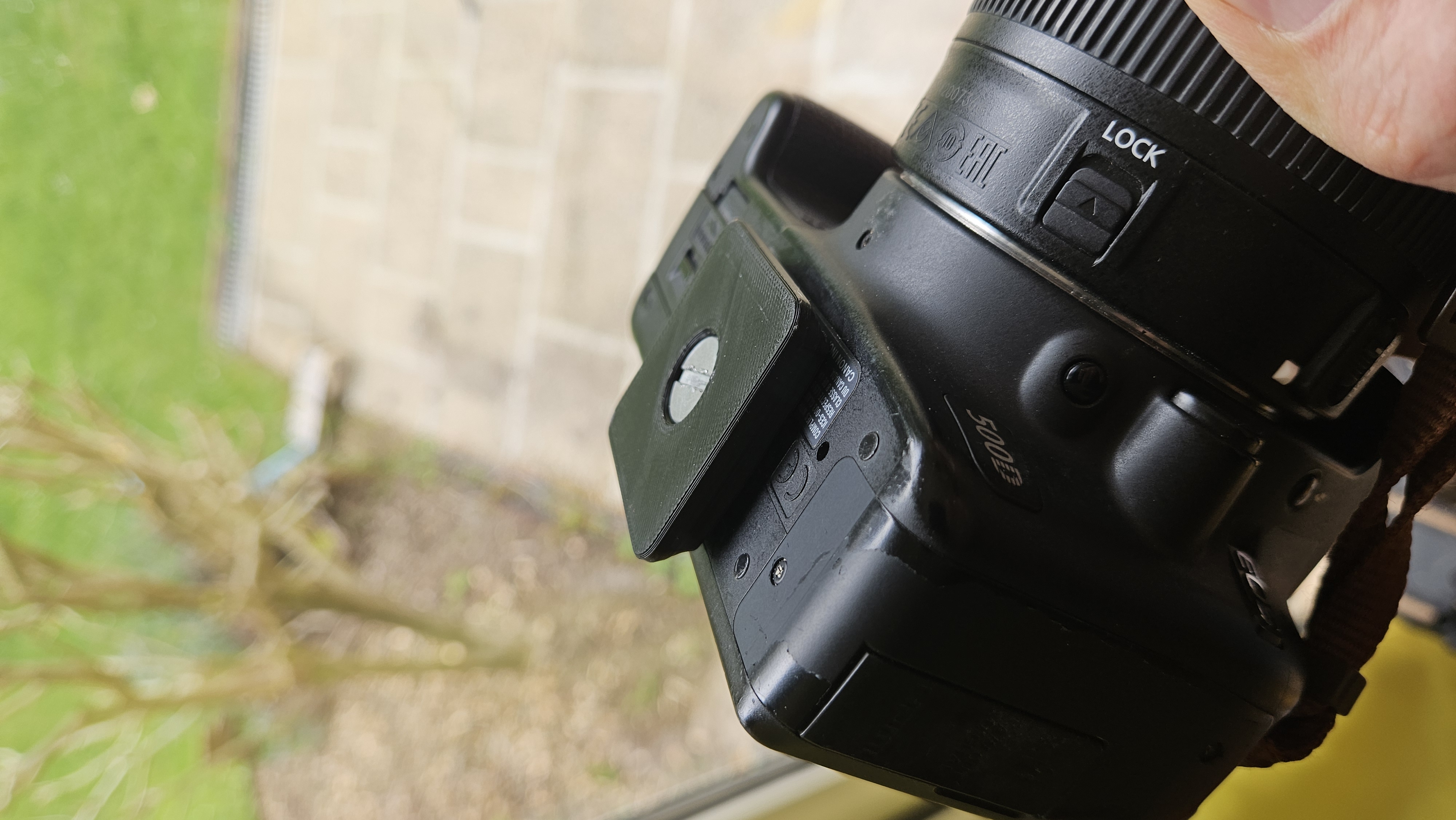Tripod Quick shoe mount for SLR Camera 3D model