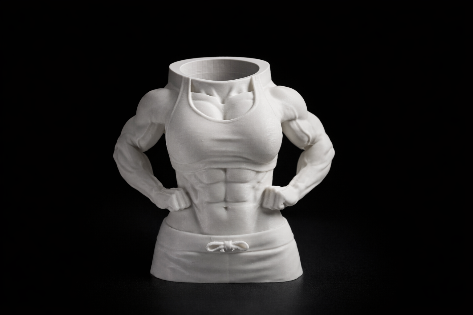 Fitness Female Body Pen Holder – Desk Setup