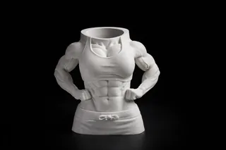 Fitness Female Body Pen Holder – Desk Setup