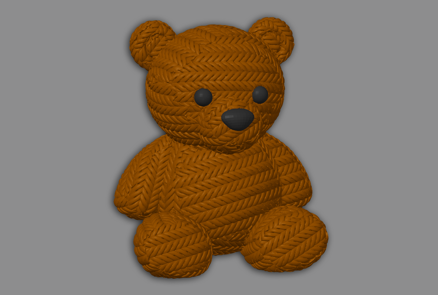 Knitted Teddy Bear Crochet Teddy Bear