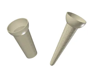 Ice cream cones - beach or sandbox toy
