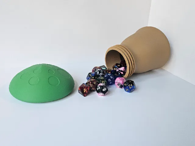 Mushroom DND Dice Holder