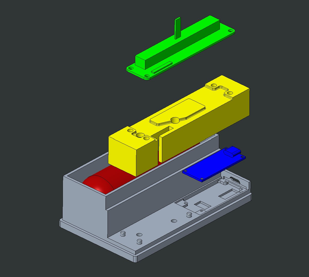 Arduino Nano Weighted Analog Slider Assembly