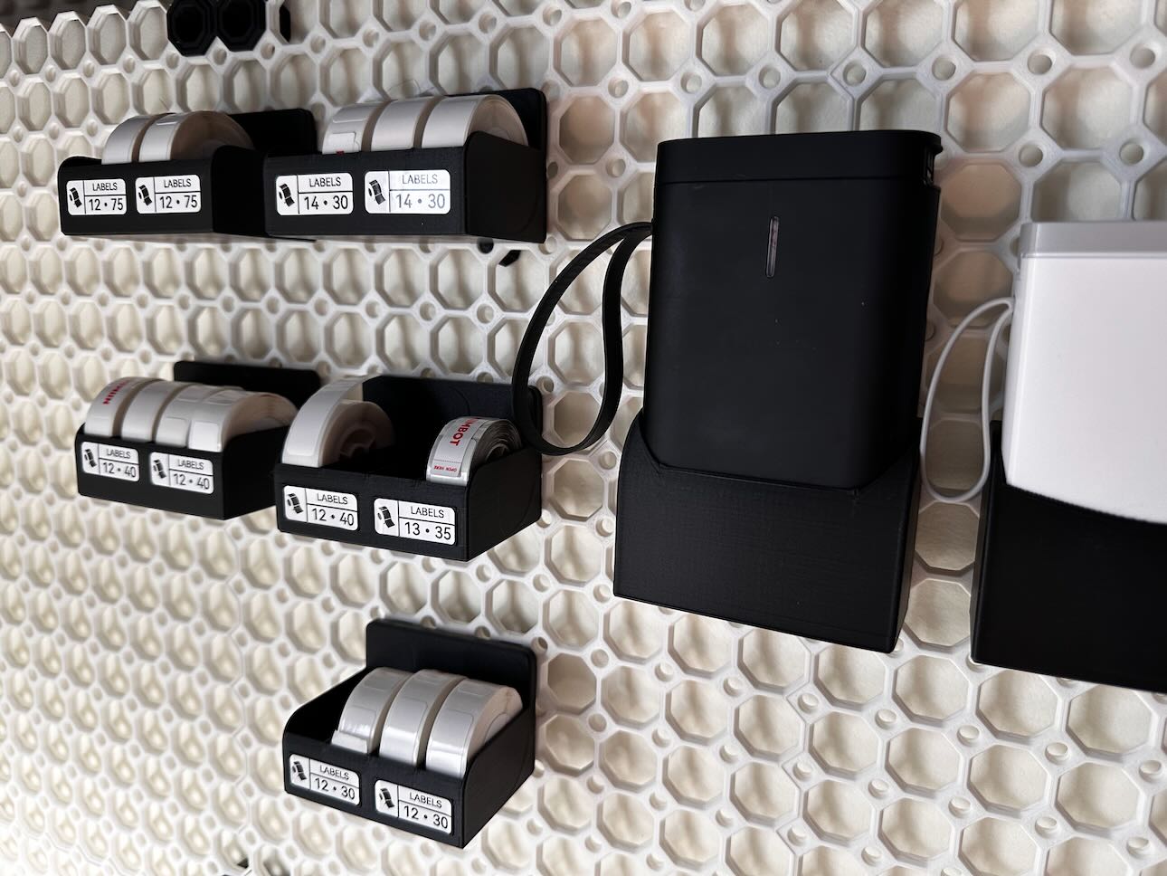 Multiboard Niimbot Label Storage by Pariscope | Download free STL model ...