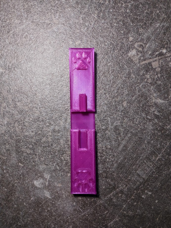 Pawprint Paper Stamp