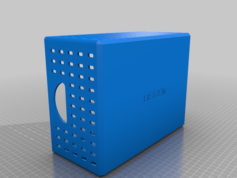 Miniatura 6 do modelo 3D Stackable box / Basket