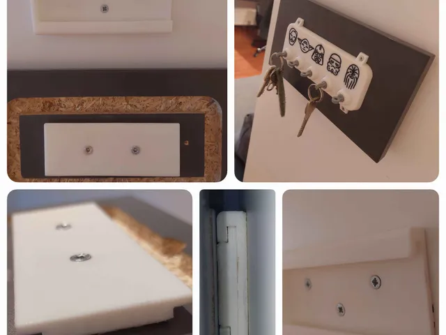 Two-Part Wall Mount with Plug-In System