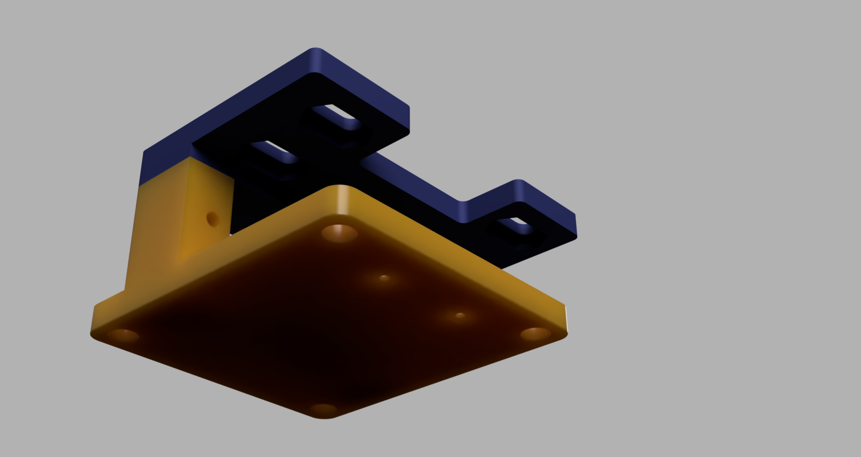 Modeltrain point switch servomount — miniatura 3