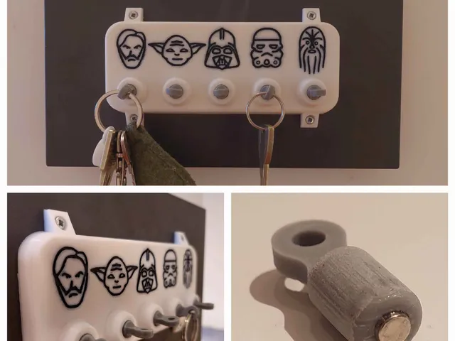 Star Wars Keychain Board with Magnets