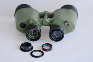 1.25" M28.5x0.6 astronomy filter adapter for ZEISS 7x40 NVA German Military Binoculars