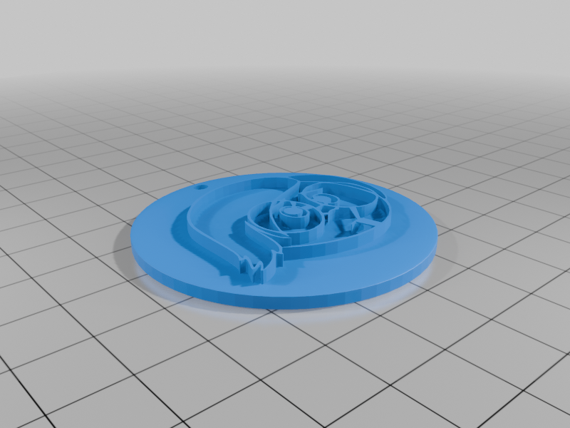 Miniatura 2 do modelo 3D Inside Out Keychain
