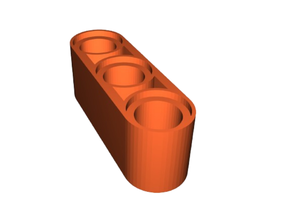 Technic, Liftarm LEGO Brick  (Real LEGO)