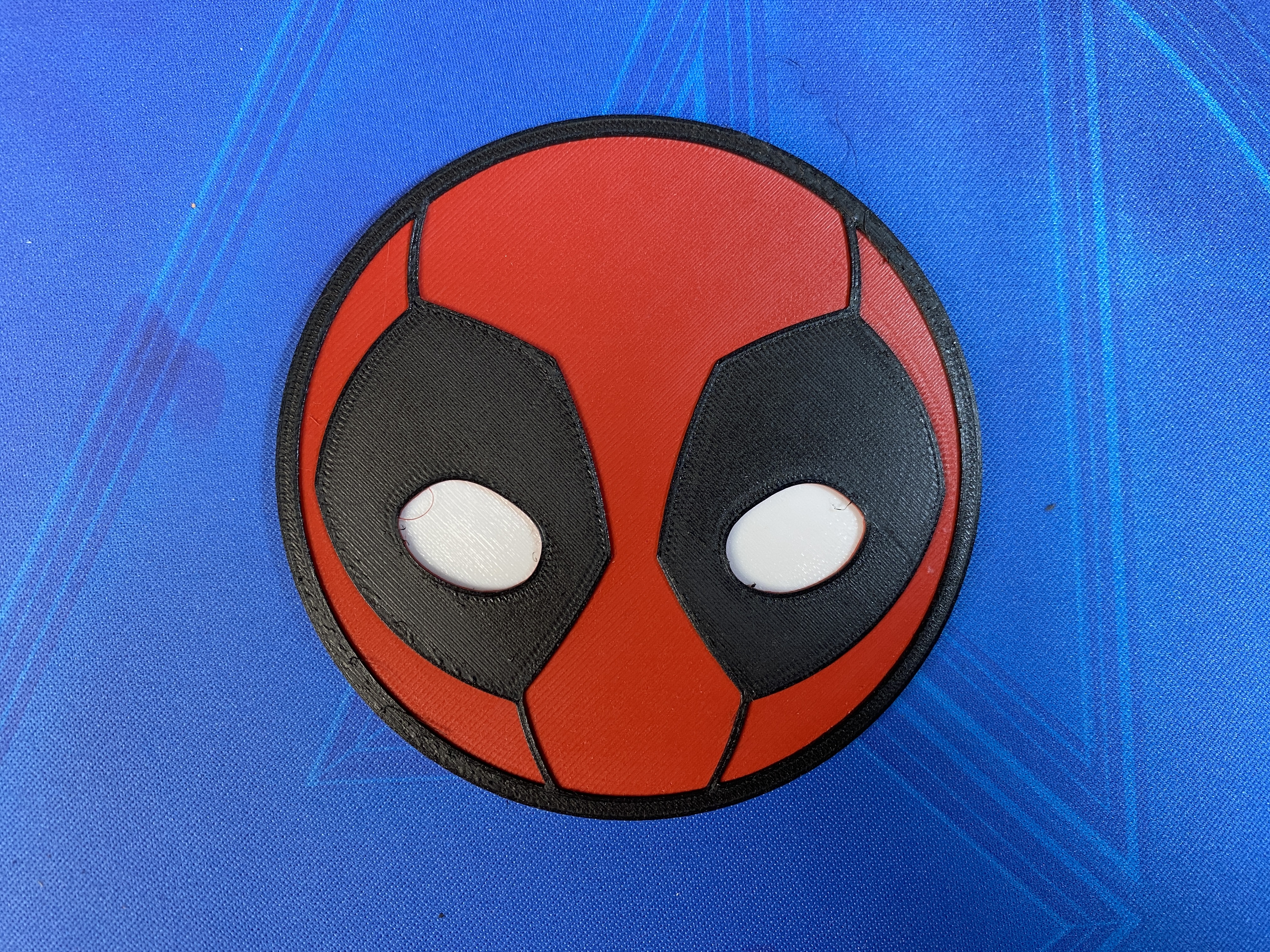 Miniatura 4 do modelo 3D Deadpool Emoji Coasters