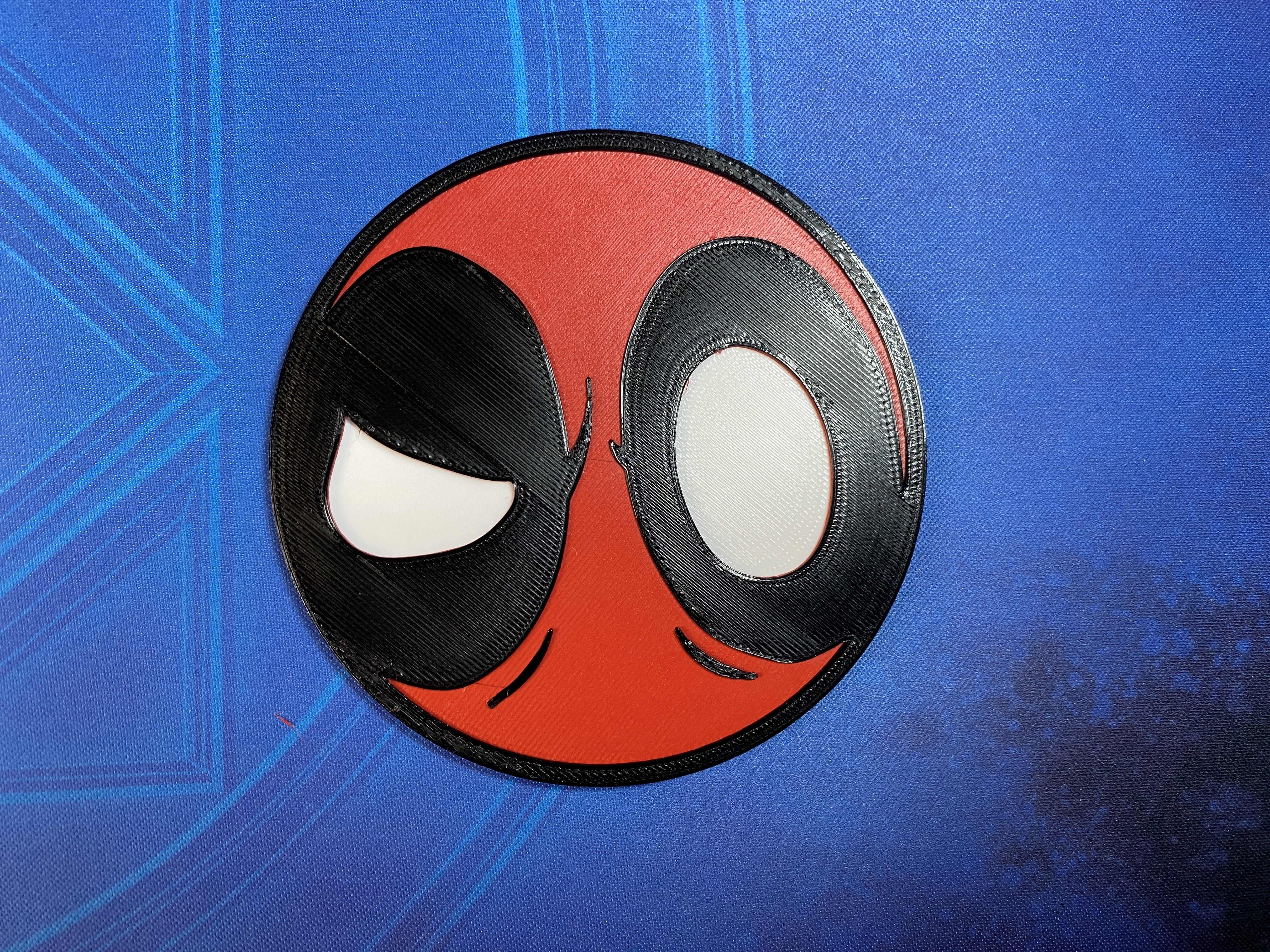 Miniatura 2 do modelo 3D Deadpool Emoji Coasters