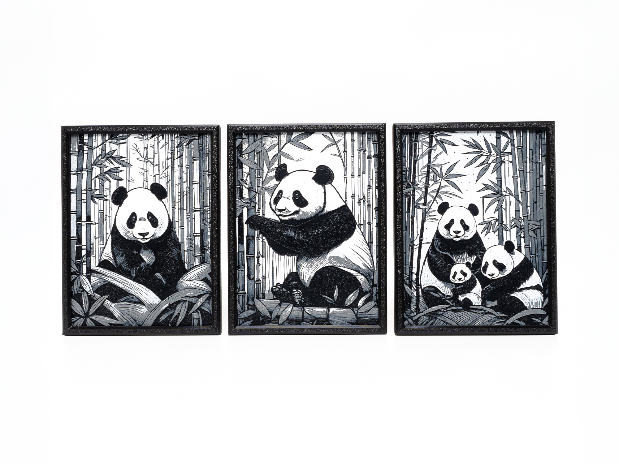 Giant Panda Wall Art by Bamingo Design | Printables Store