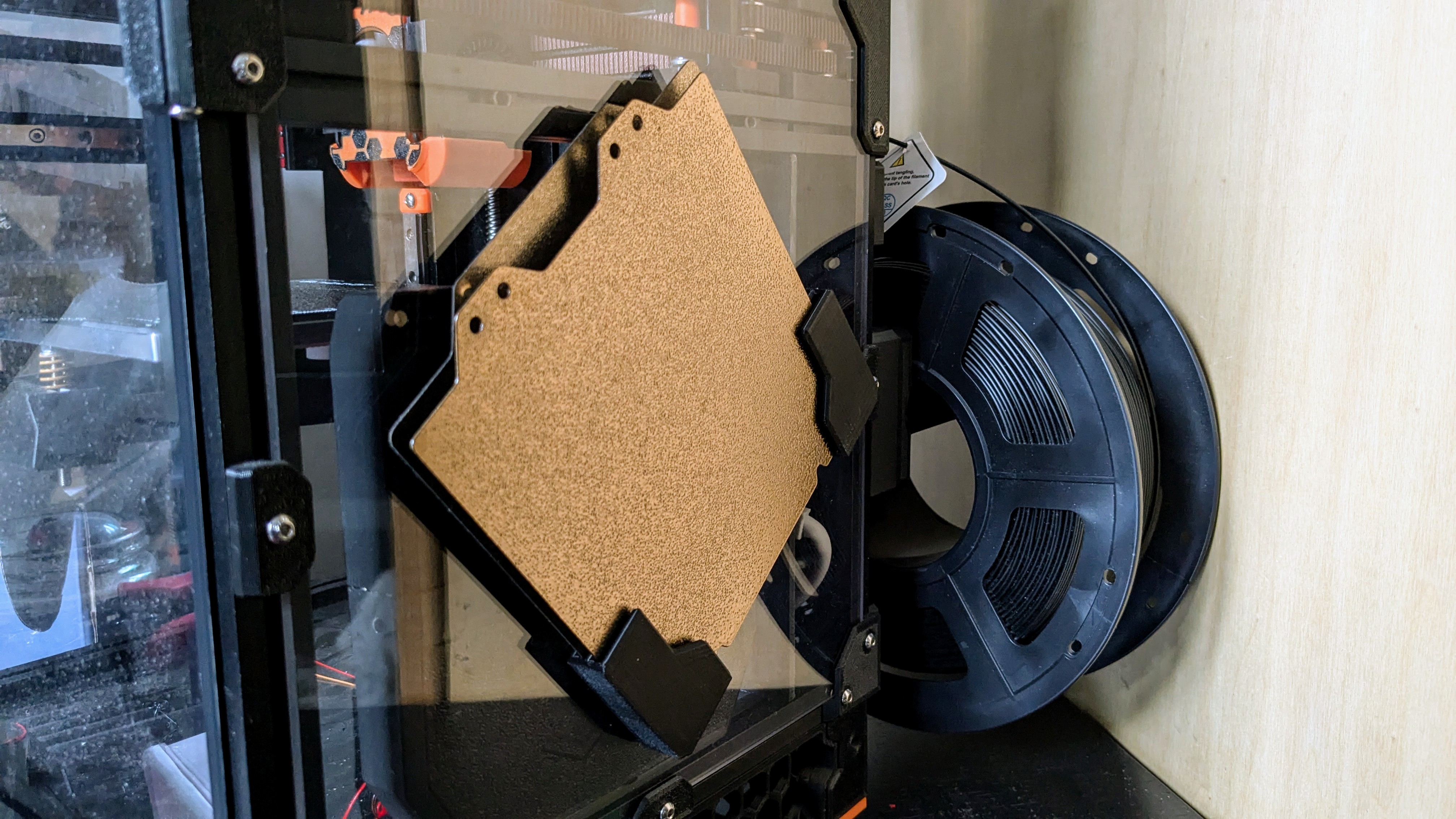 Voron 0 Side Build Plate Holder