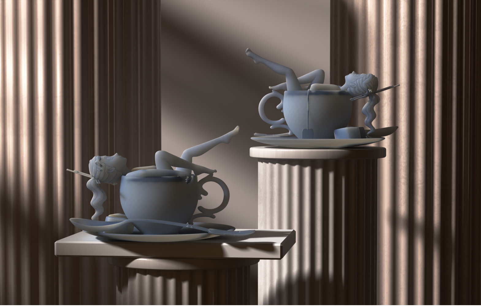 Pixie In a Tea Cup