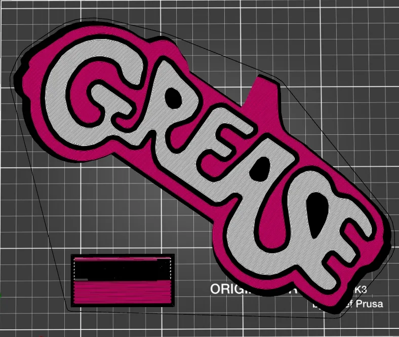 Grease Wall Art by Chris | Download free STL model | Printables.com