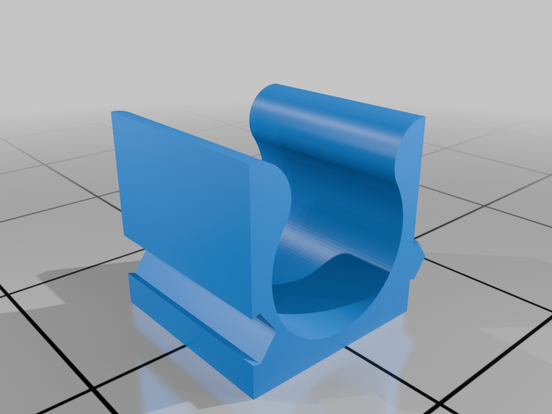 Miniatura 3 do modelo 3D Modular cable holder V2