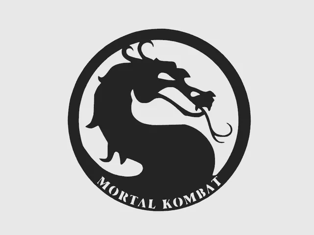Mortal kombat logo - wall art