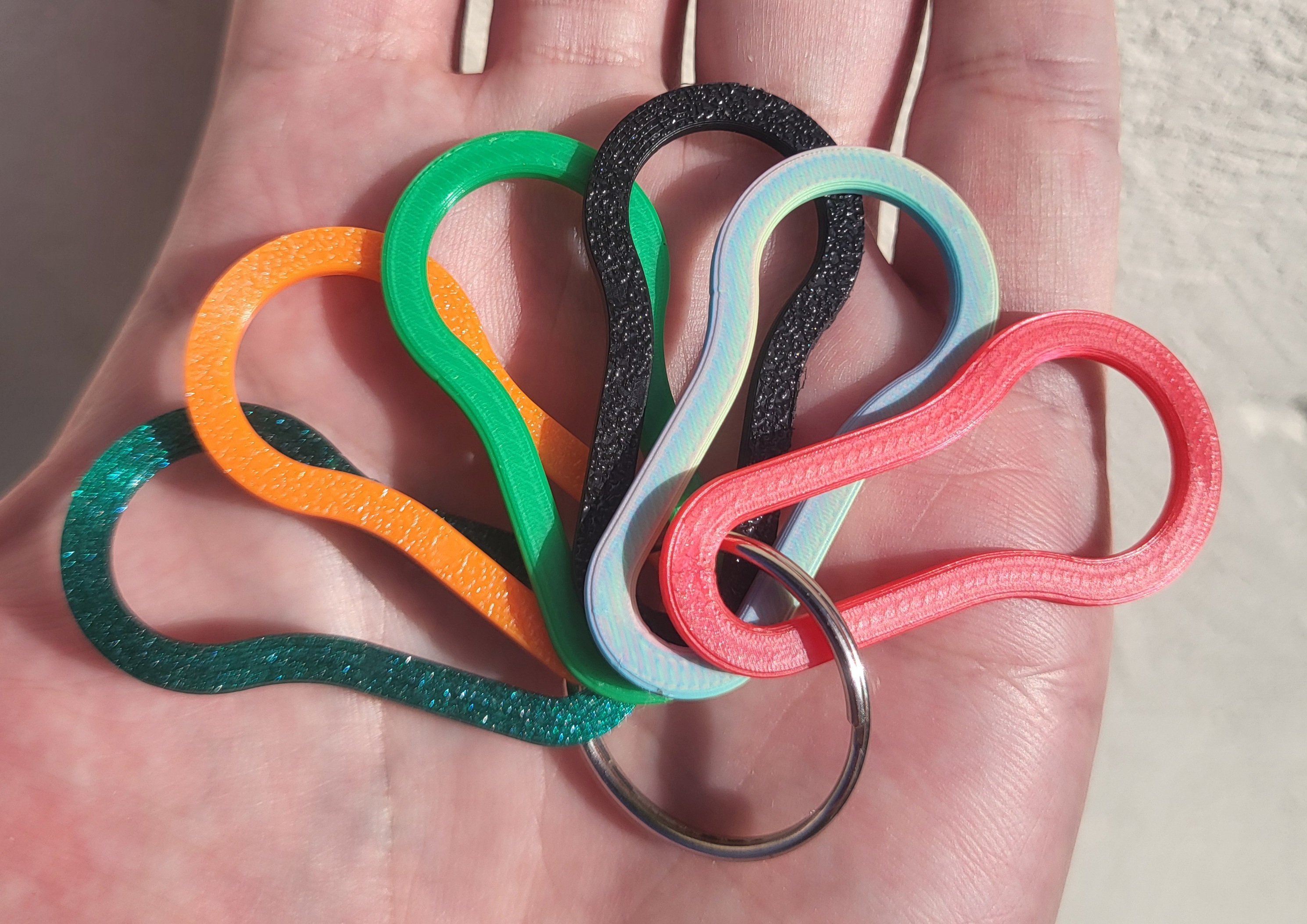 Shopping Cart Coin Keychain – Ultra Fast 13-Minute 3D Print, No Support, Lightweight