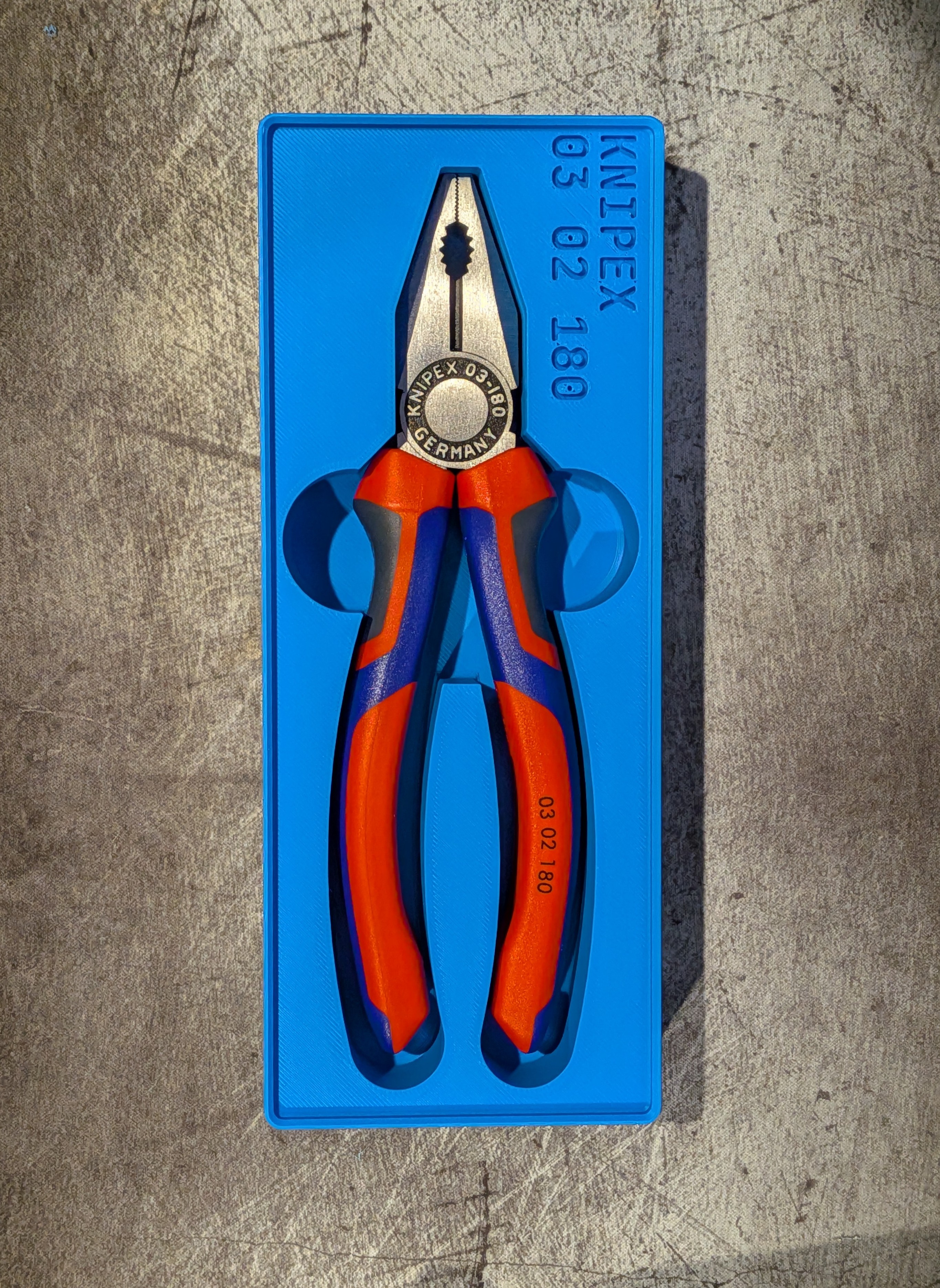 Gridfinity Knipex Combination Pliers - 03 02 180