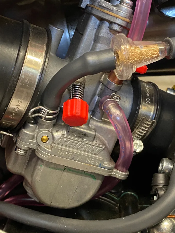 稲垣ページ Keihin PWK Carburetor Idle Adjuster Knob by dscarbro