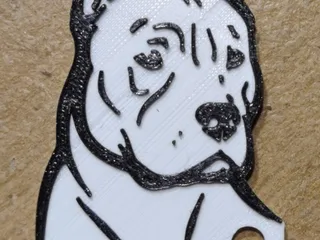Pitbull keychain shop
