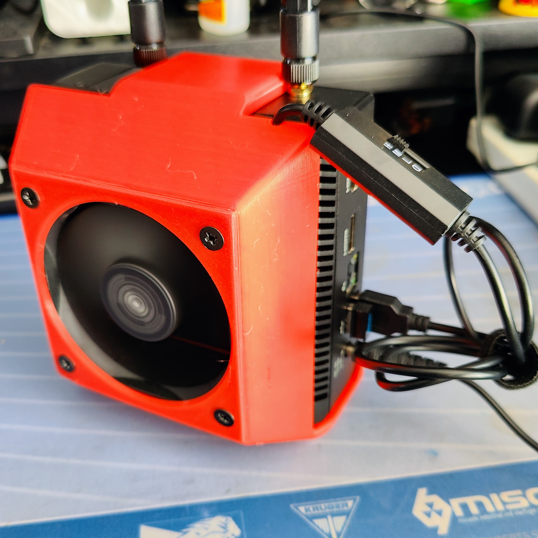 Minix NEO Z100-0dB 80mm Fan Shroud.