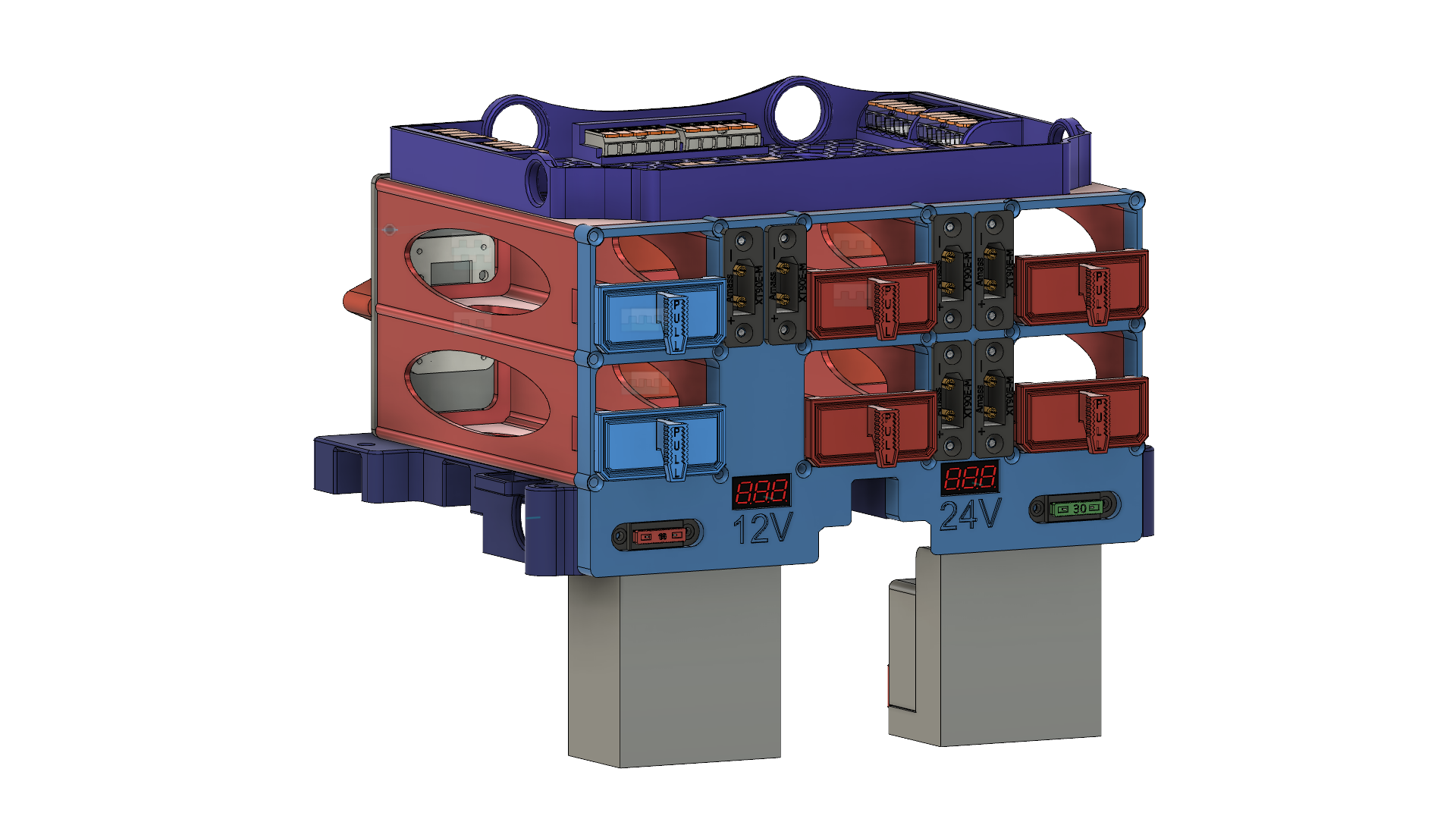 Battery Module for Mr. Baddeley V2 Astromech using Six 3S LiPos by ...