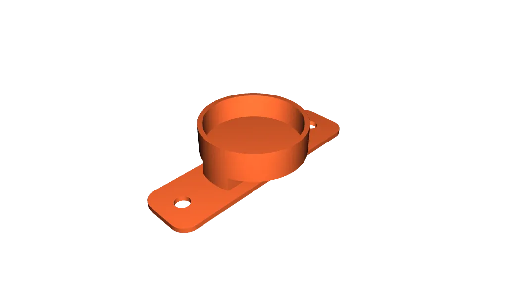 Magnetic garage clicker holder by ham download free stl model
