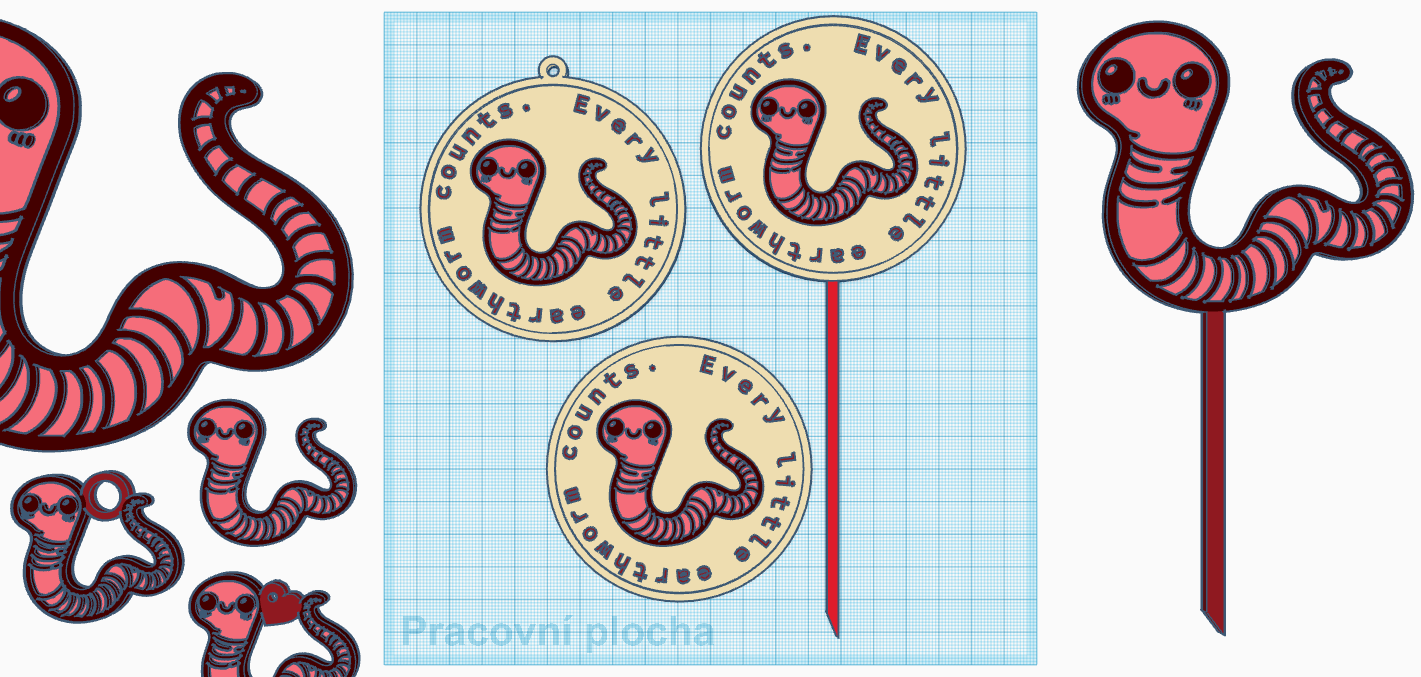 Miniatura 3 do modelo 3D Vermicomposting - Earthworm