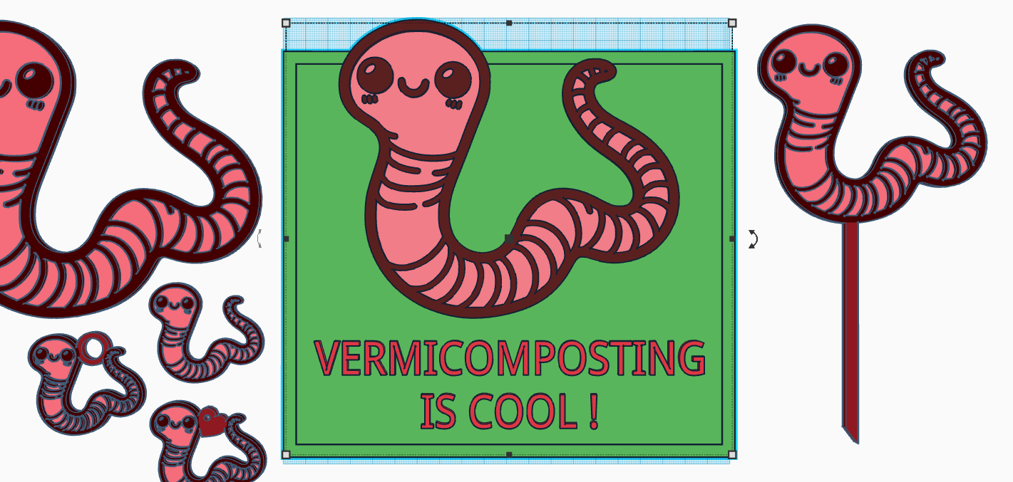 Miniatura 6 do modelo 3D Vermicomposting - Earthworm