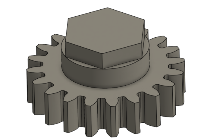 Miniatura 5 do modelo 3D Planetary Gearbox Fidget