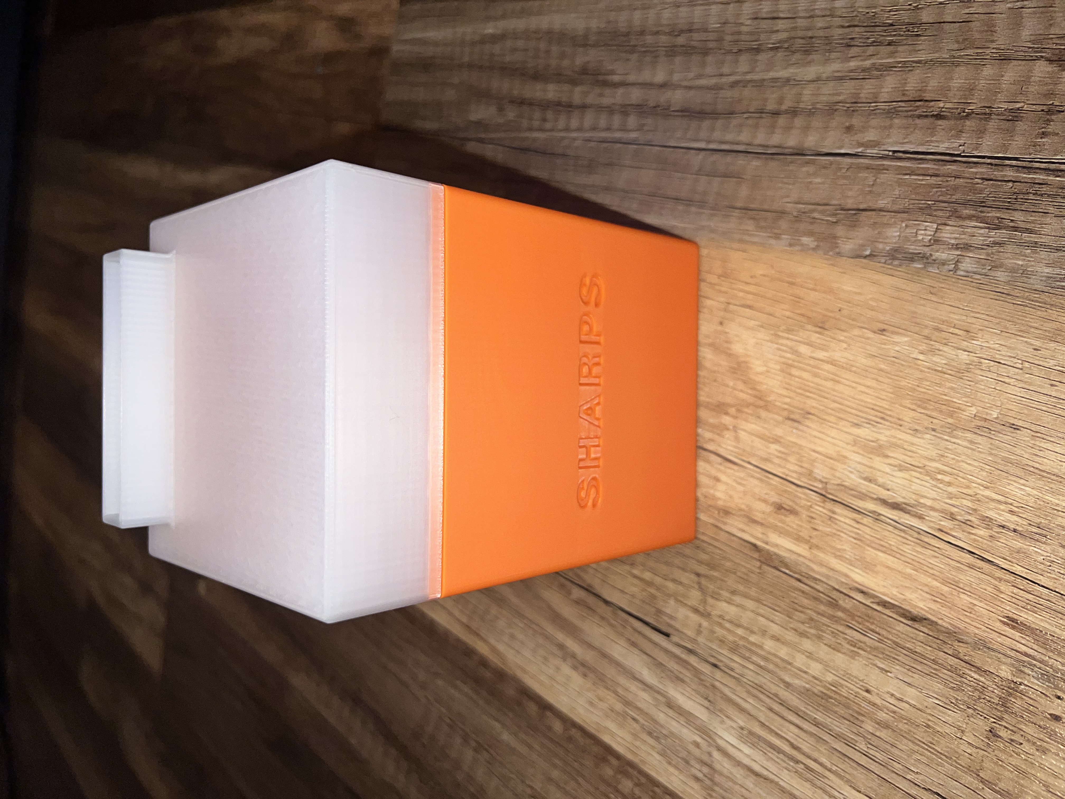 Sharps Container with Drop Slot